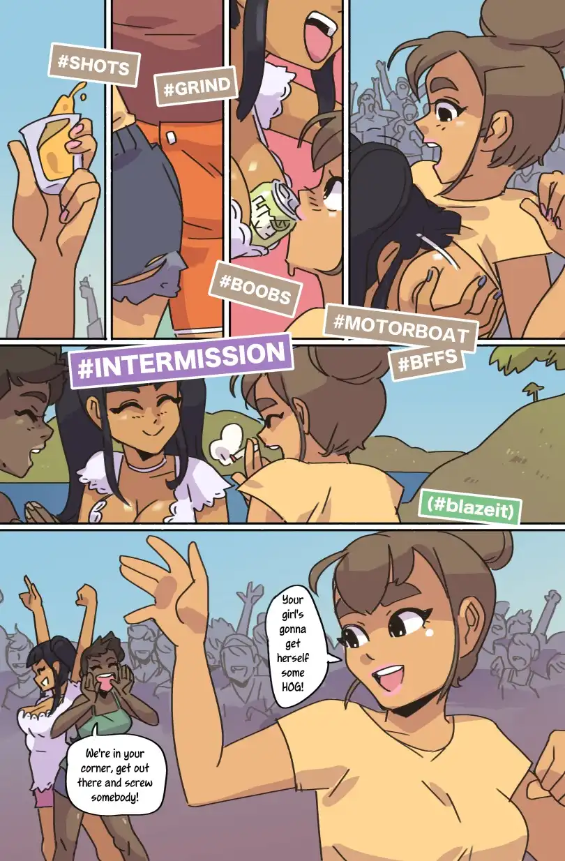 Spring Break Line 08