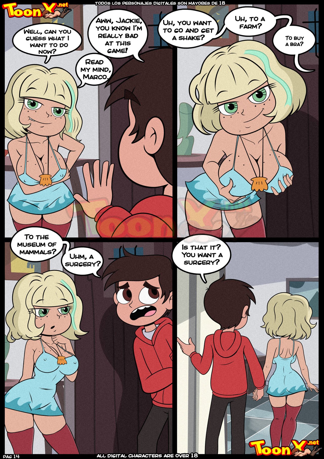 Star Vs The Forces Of Sex 4 – Croc - Porn Comics | LustyComix Star Vs The Forces Of Sex 4 – Croc 15