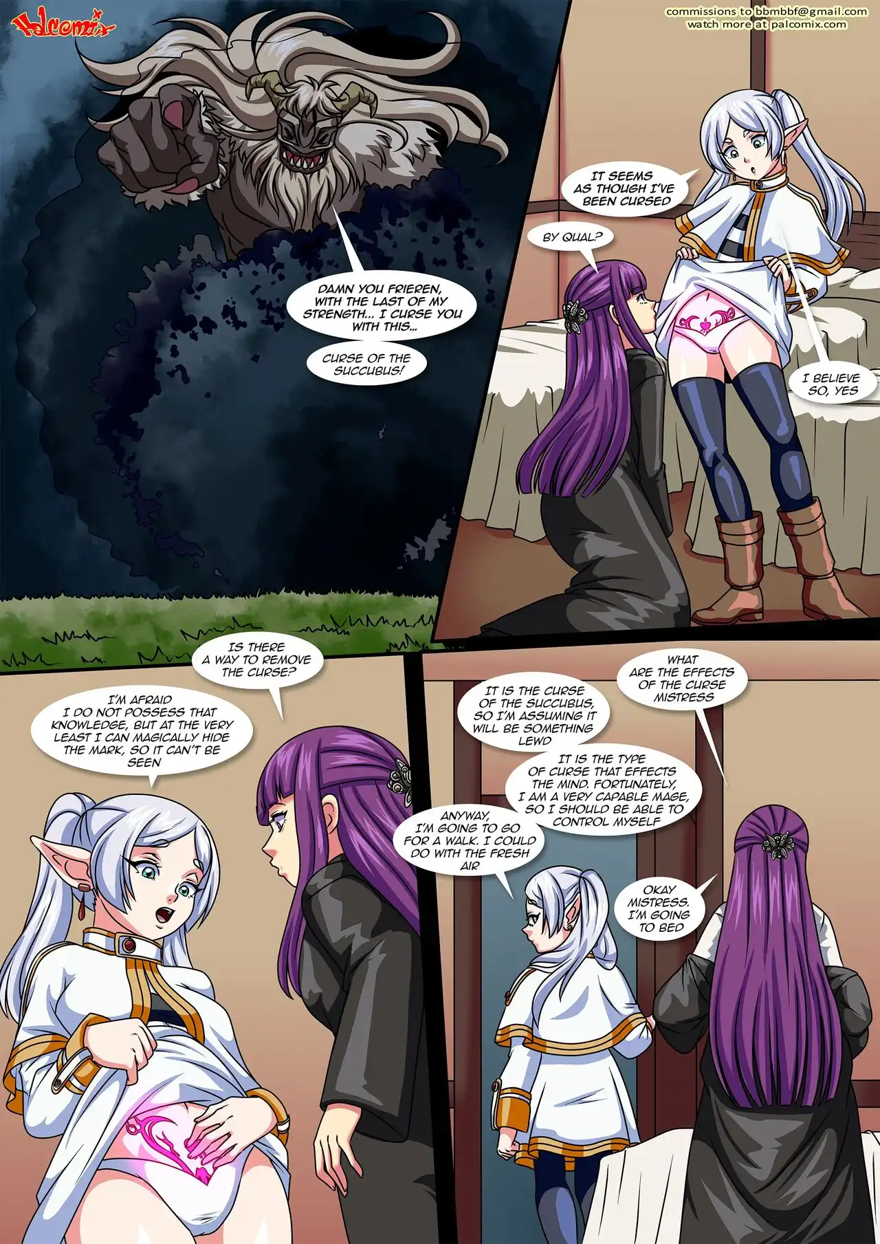 Succubus’s Curse – Palcomix - Palcomix | LustyComix Succubus's Curse Palcomix 02