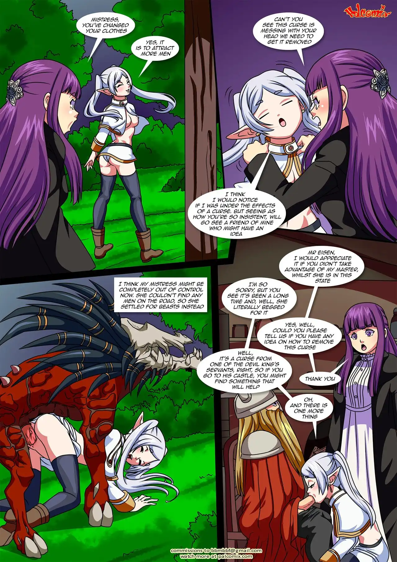 Succubus’s Curse – Palcomix - Palcomix | LustyComix Succubus's Curse Palcomix 06