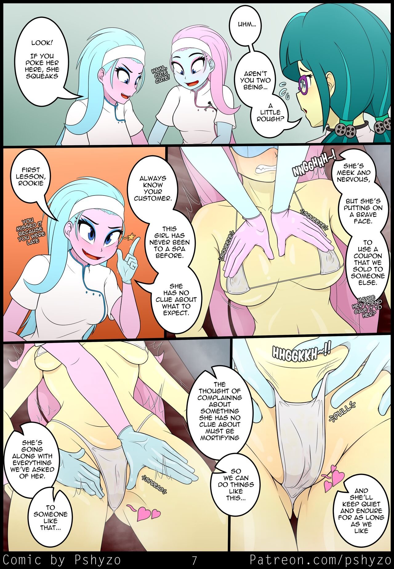 Tactile Response – Pshyzo - Porn Comics | LustyComix Tactile Response – Pshyzo 7