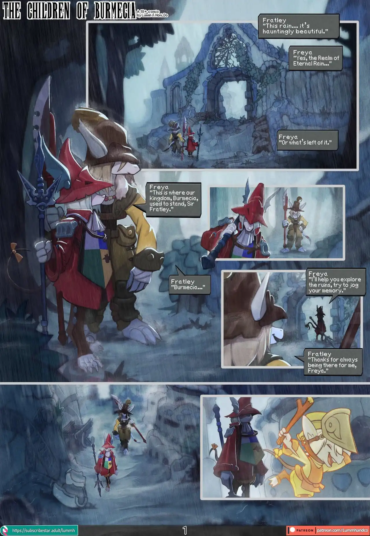 The Children of Burmecia – Lummh - Furry Porn Comics | LustyComix The Children Of Burmecia Lummh 02