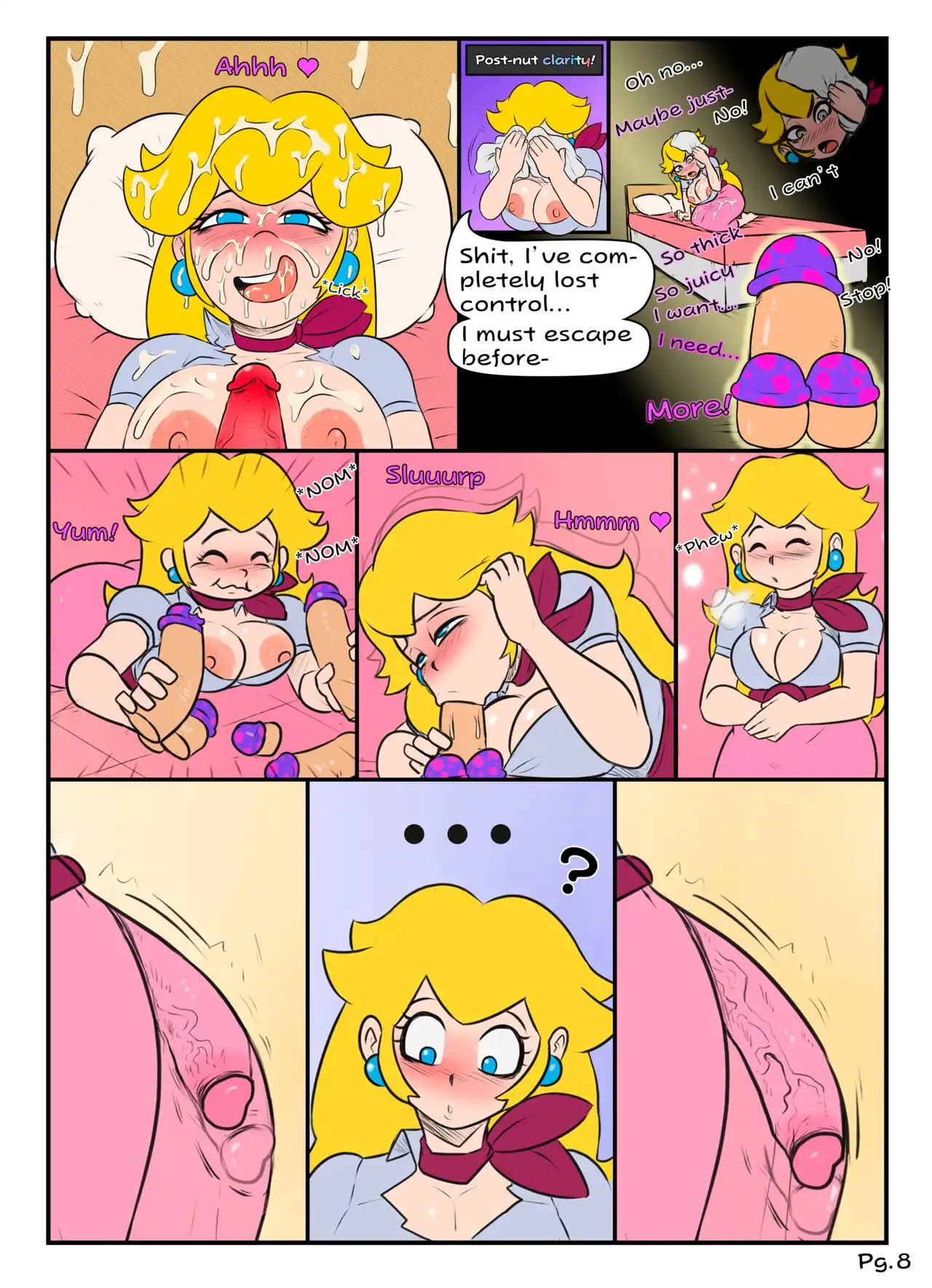The Mushroom Of Desire – BudaCoca - Princess Peach Porn | LustyComix The Mushroom Of Desire Budacoca 09