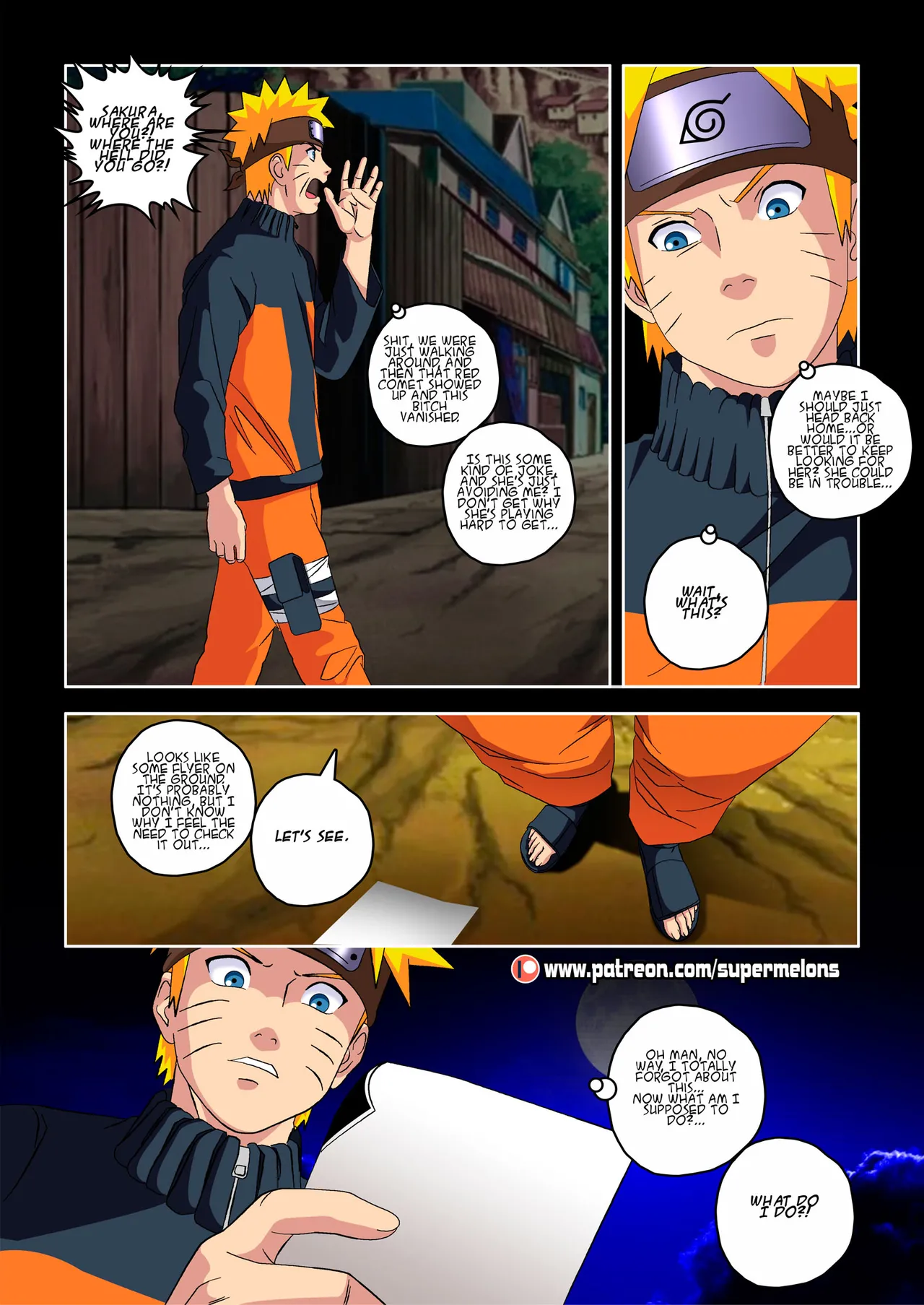 The Red Comet – Super Melons - Naruto Hentai | LustyComix The Red Comet Super Melons 15