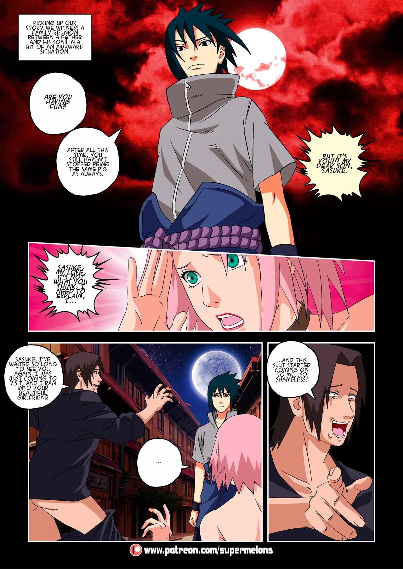 The Red Comet – Super Melons - Naruto Hentai | LustyComix The Red Comet Super Melons 16
