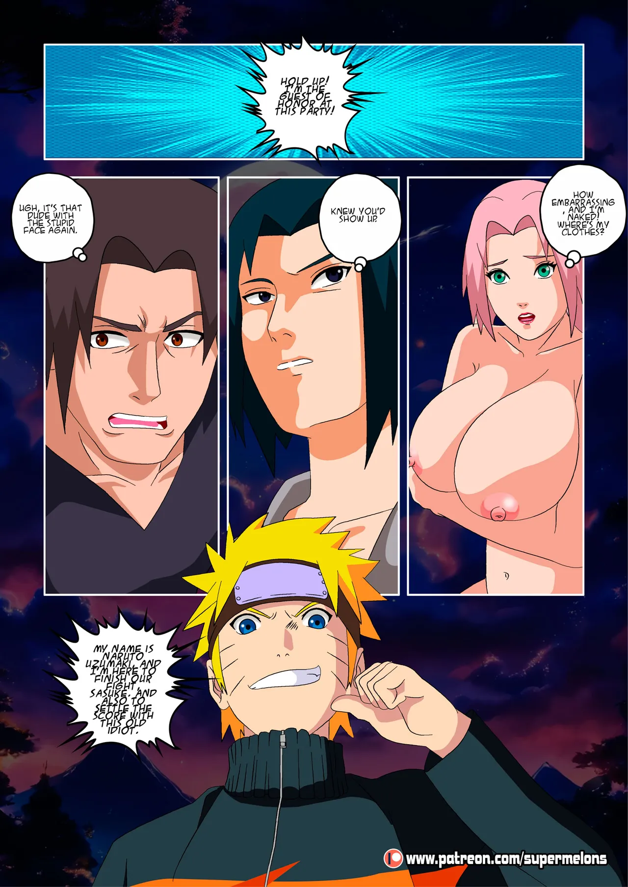 The Red Comet – Super Melons - Naruto Hentai | LustyComix The Red Comet Super Melons 18