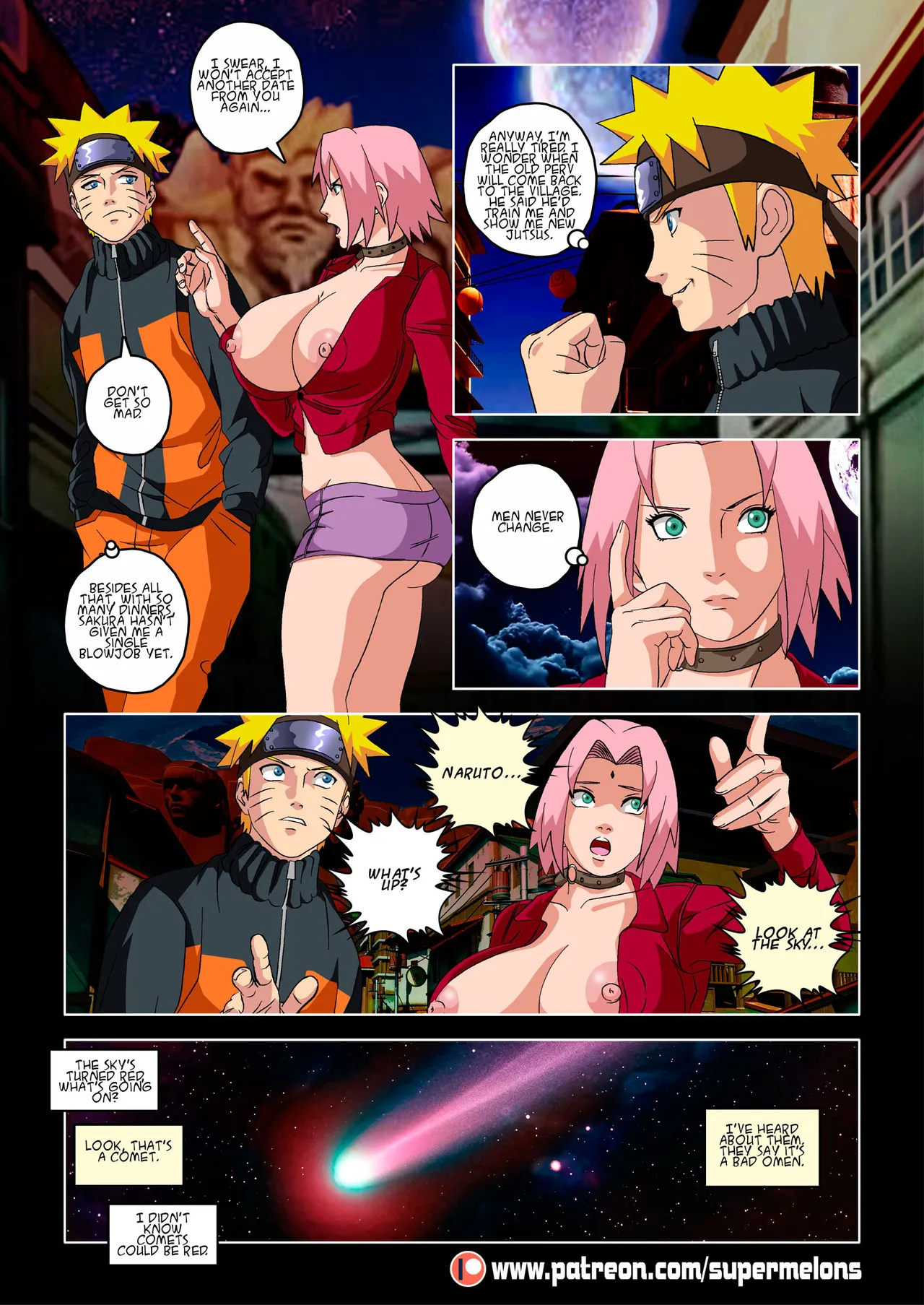 The Red Comet – Super Melons - Naruto Hentai | LustyComix The Red Comet Super Melons 5