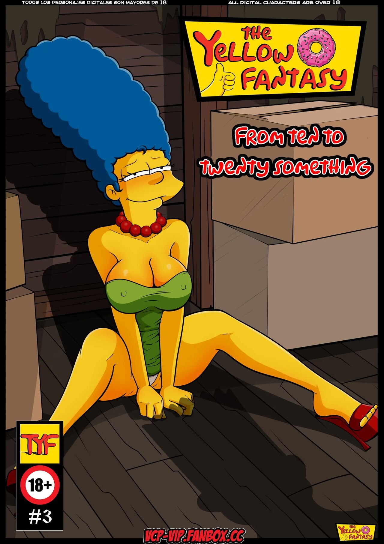 The Yellow Fantasy 4: From Ten to Twenty Something – Crockcomix - Simpsons Porn | LustyComix The Yellow Fantasy 4. From Ten To Twenty Something Crockcomix 01