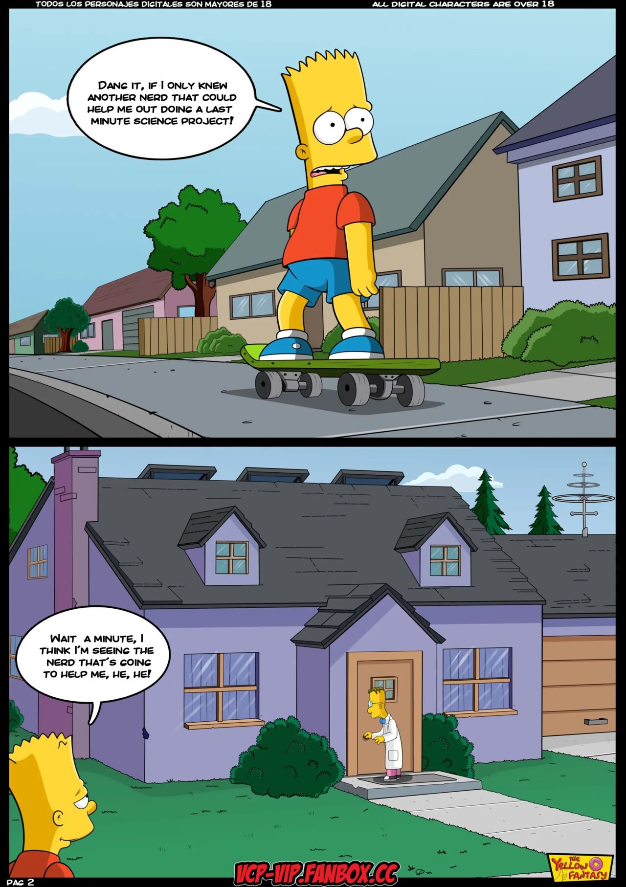 The Yellow Fantasy 4: From Ten to Twenty Something – Crockcomix - Simpsons Porn | LustyComix The Yellow Fantasy 4. From Ten To Twenty Something Crockcomix 03