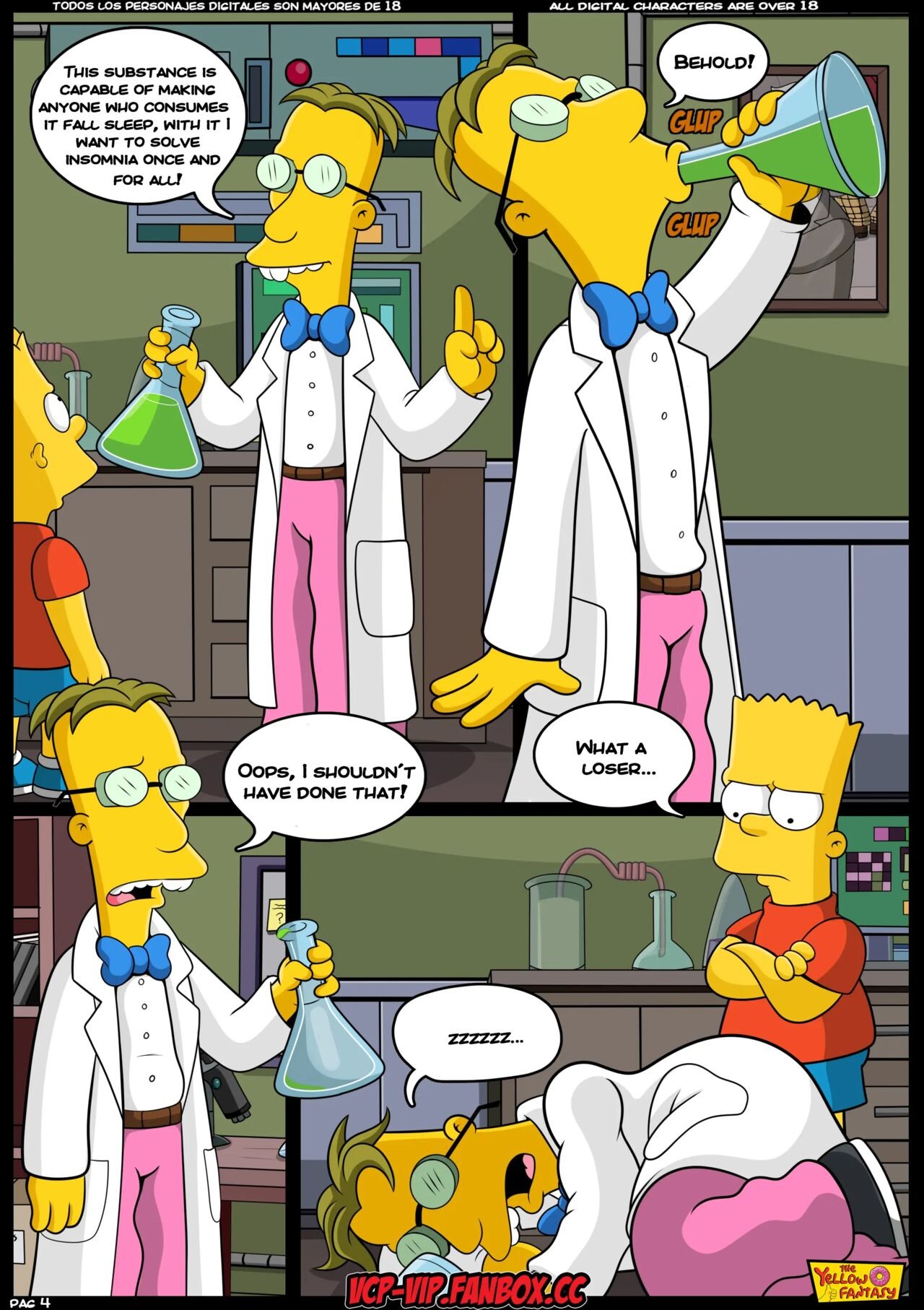 The Yellow Fantasy 4: From Ten to Twenty Something – Crockcomix - Simpsons Porn | LustyComix The Yellow Fantasy 4. From Ten To Twenty Something Crockcomix 05