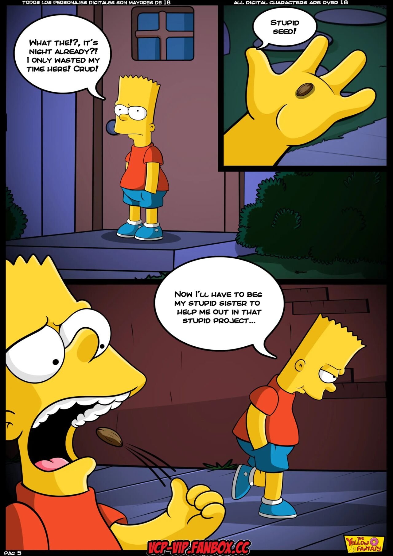 The Yellow Fantasy 4: From Ten to Twenty Something – Crockcomix - Simpsons Porn | LustyComix The Yellow Fantasy 4. From Ten To Twenty Something Crockcomix 06