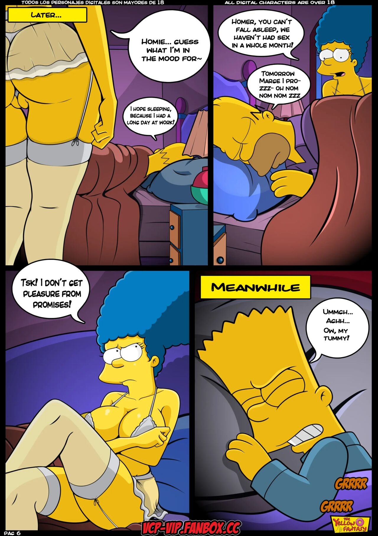 The Yellow Fantasy 4: From Ten to Twenty Something – Crockcomix - Simpsons Porn | LustyComix The Yellow Fantasy 4. From Ten To Twenty Something Crockcomix 07