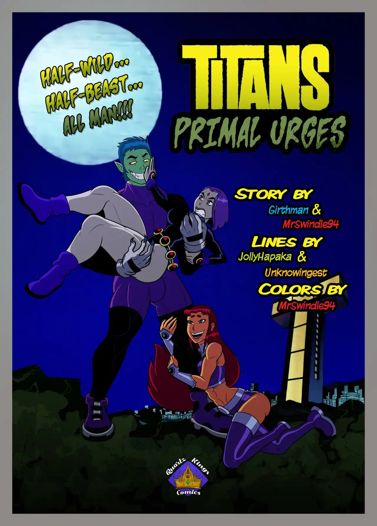 Titans_ Primal Urges – MrSwindle94 - Teen Titans Porn | LustyComix Titans Primal Urges Mrswindle94 01