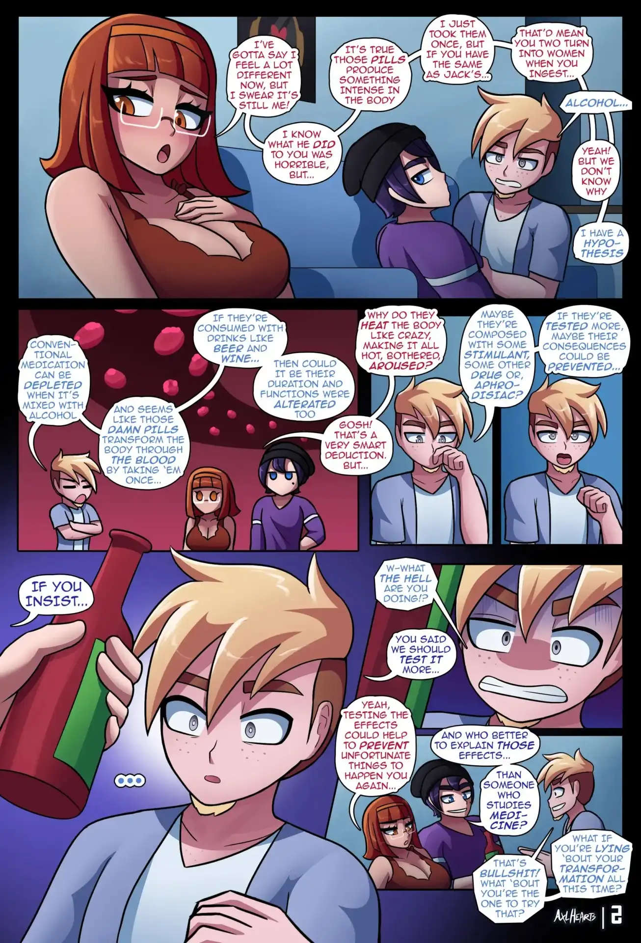 Treats – Axlbravo - Porn Comics | LustyComix Treats Axlbravo 04