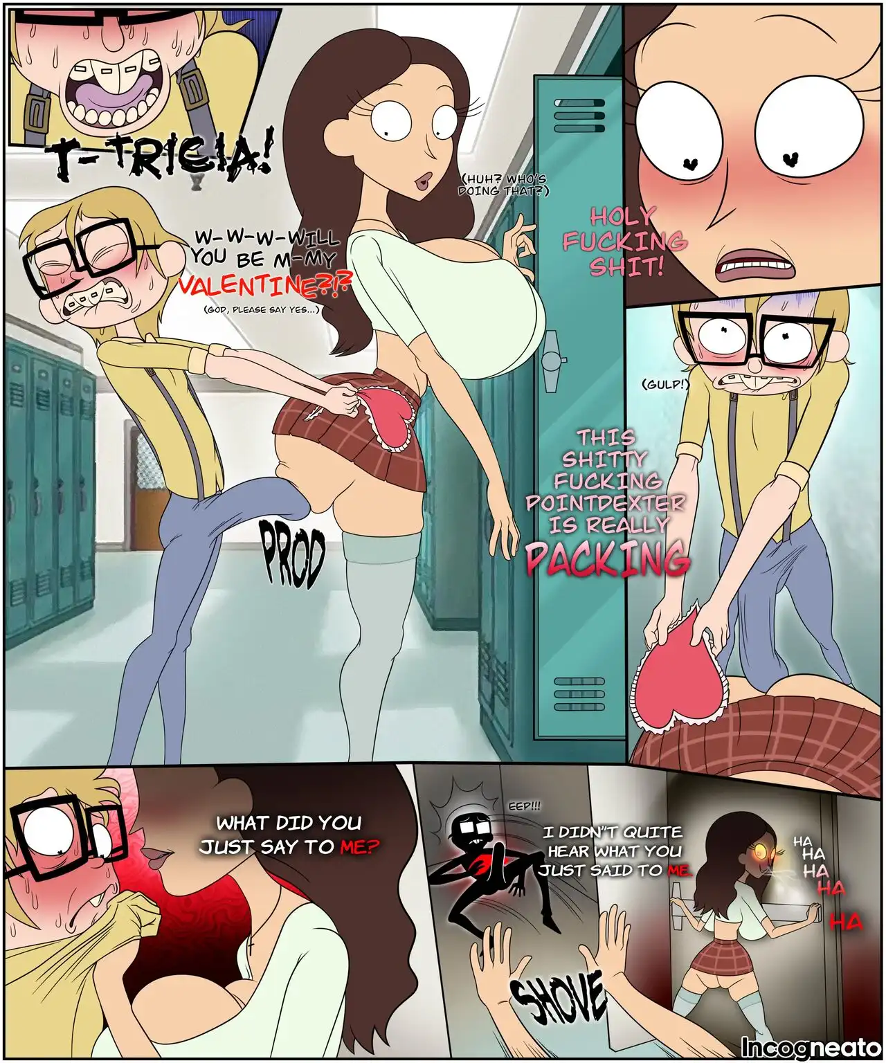 Tricia’s Valentine – Incogneato - Porn Comics | LustyComix Tricias Valentine Incogneato 01
