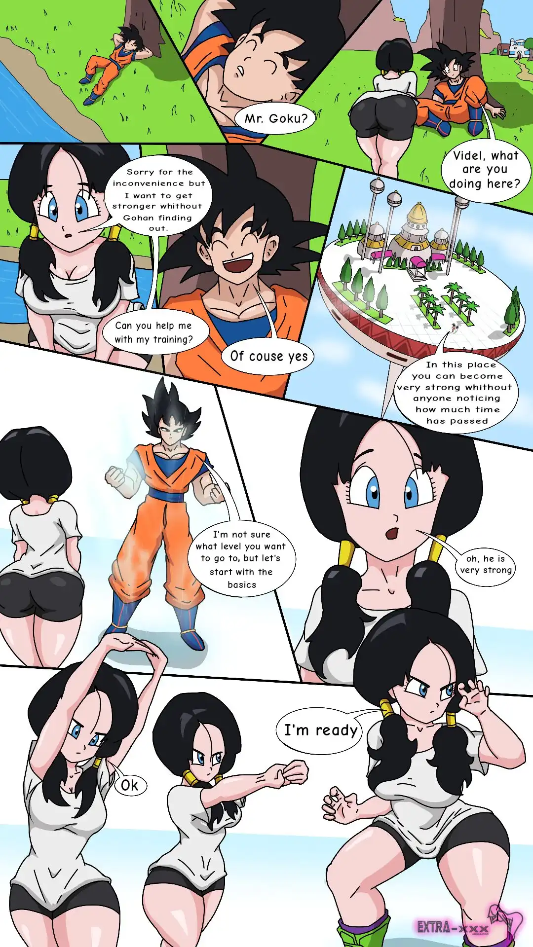 Videl X Goku Extranimacion 01