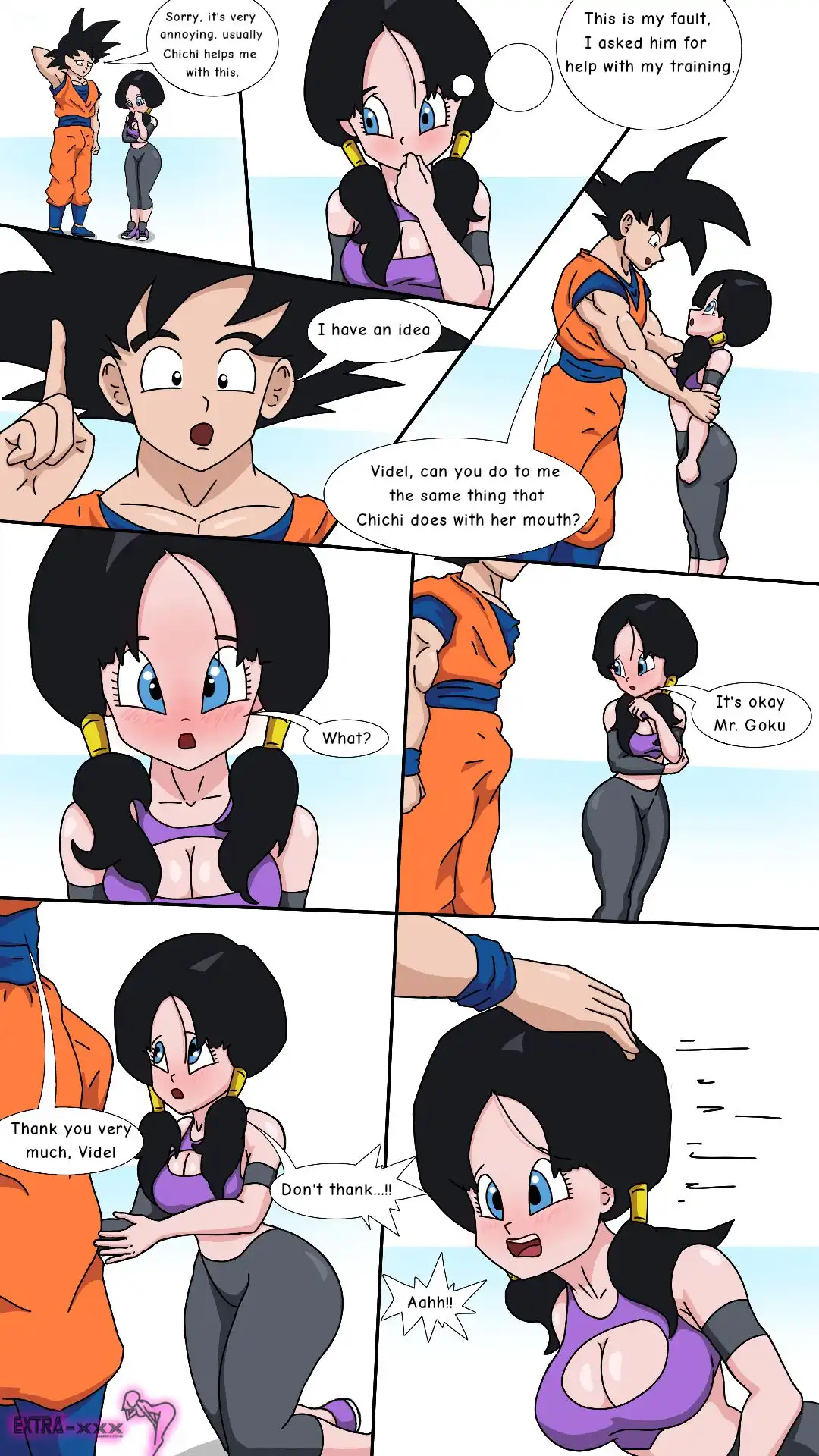 Videl X Goku Extranimacion 04