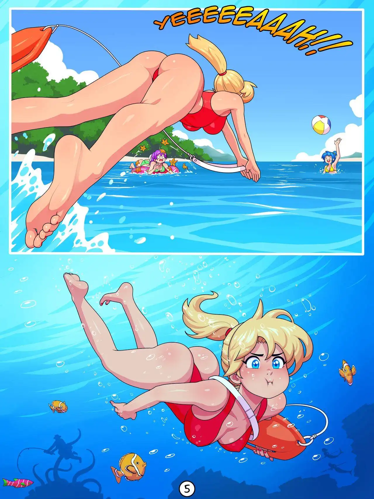 Wendy the Summertime Lifeguard – RoninDude - Porn Comics | LustyComix Wendy The Summertime Lifeguard – Ronindude 05