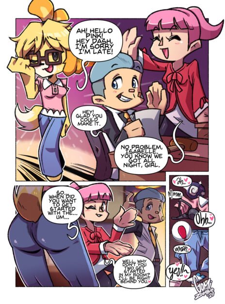 Animal Crossing Comic Skajrzombie 01