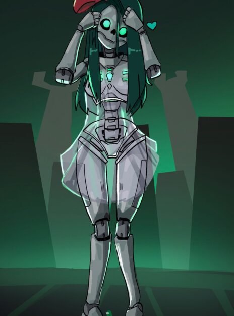 Necron Girl Basedbinkie 01