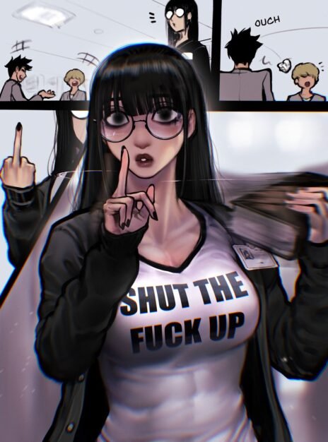 Sylense. Goth Librarian Ayaki 01