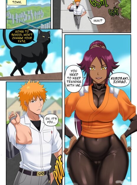 Yoruichi Comic Pink Pawg 01