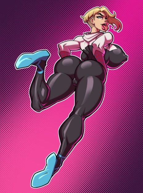 Spider Gwen Across The Shaggingverse Fontez 01