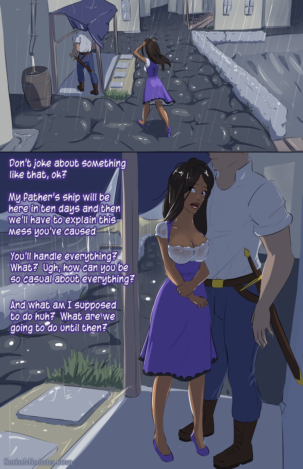 Better This Way – Satin Minions - Porn Comics | LustyComix Better This Way – Satin Minions 10