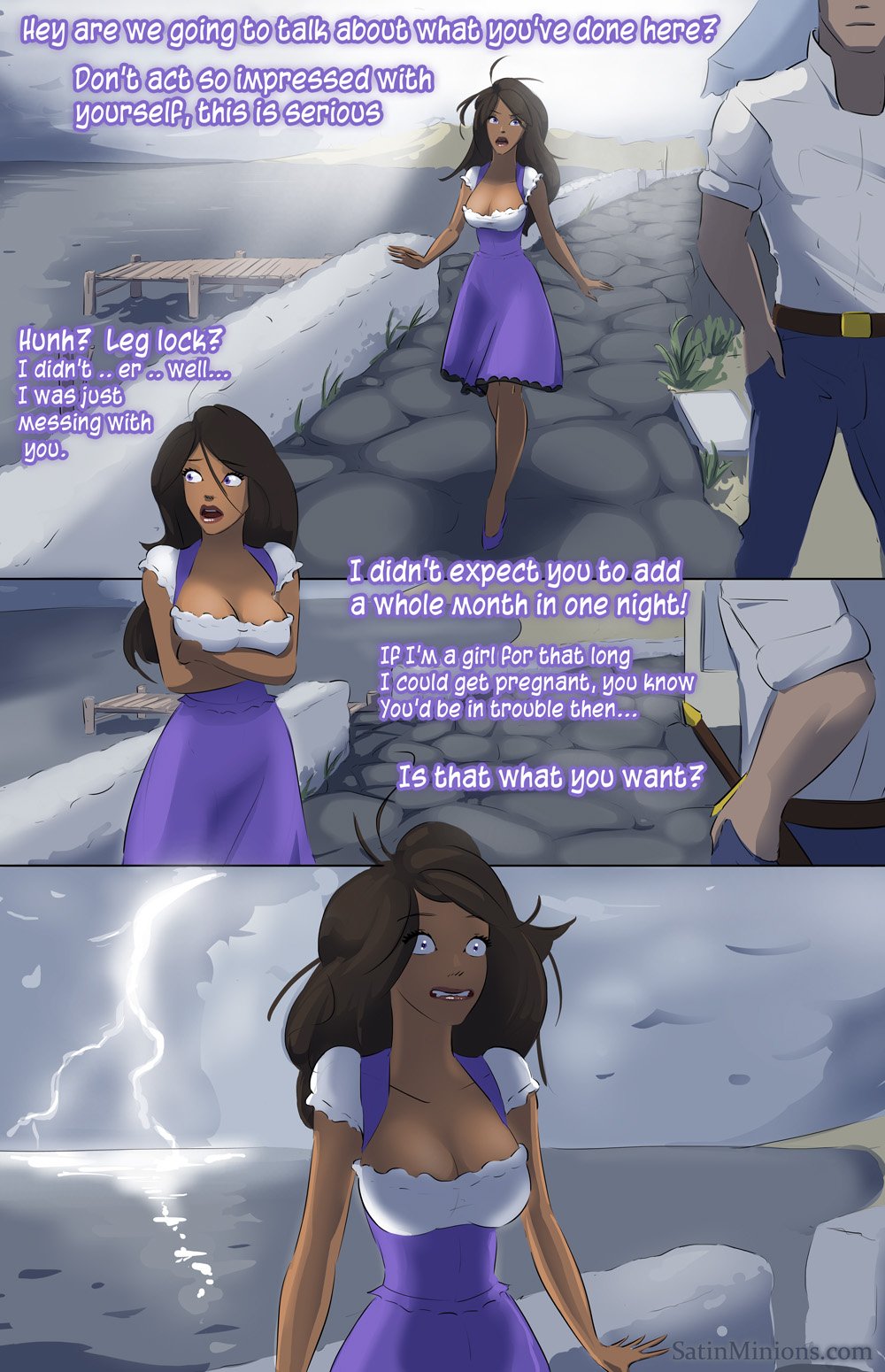 Better This Way – Satin Minions - Porn Comics | LustyComix Better This Way – Satin Minions 9