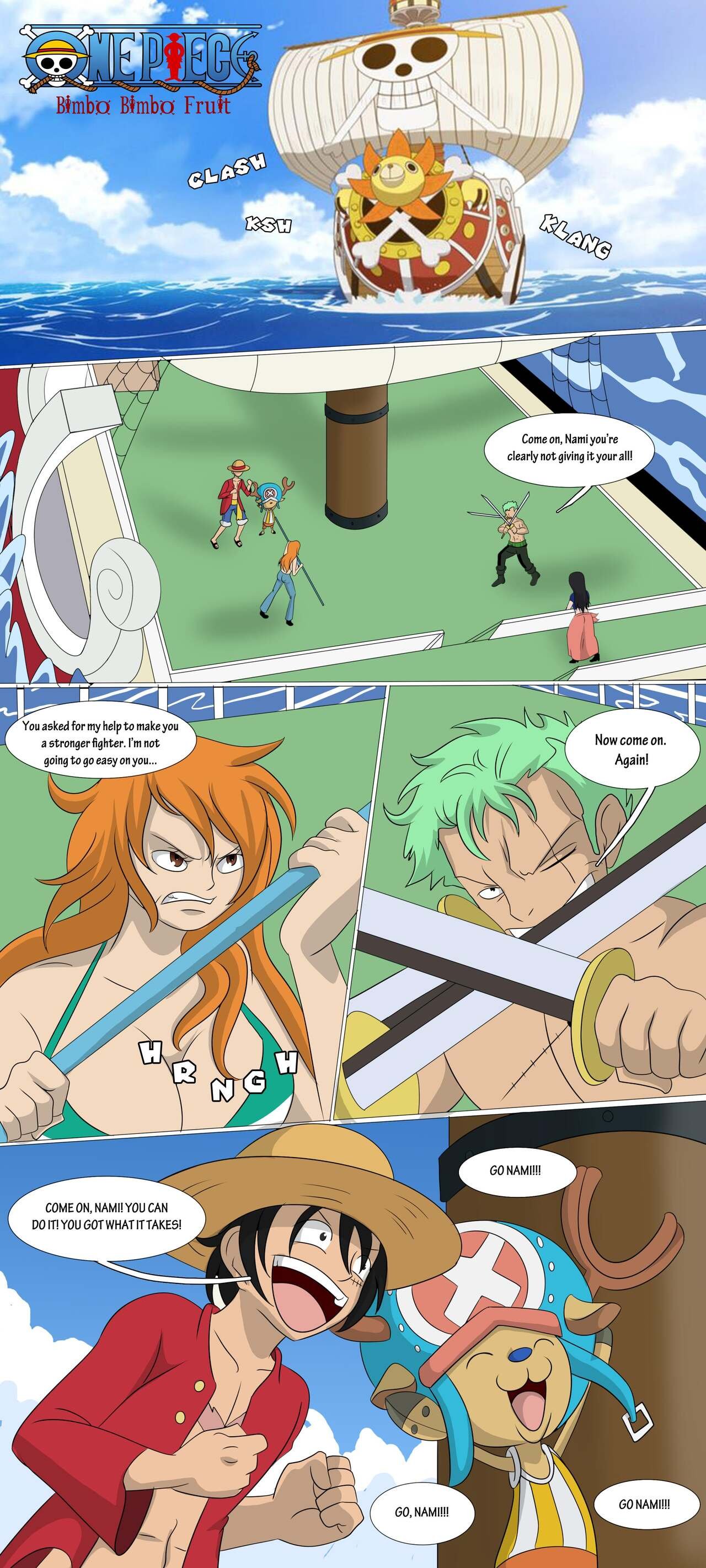 Bimbo Bimbo Fruit – TFSubmissions - One Piece Hentai | LustyComix Bimbo Bimbo Fruit Tfsubmissions 02