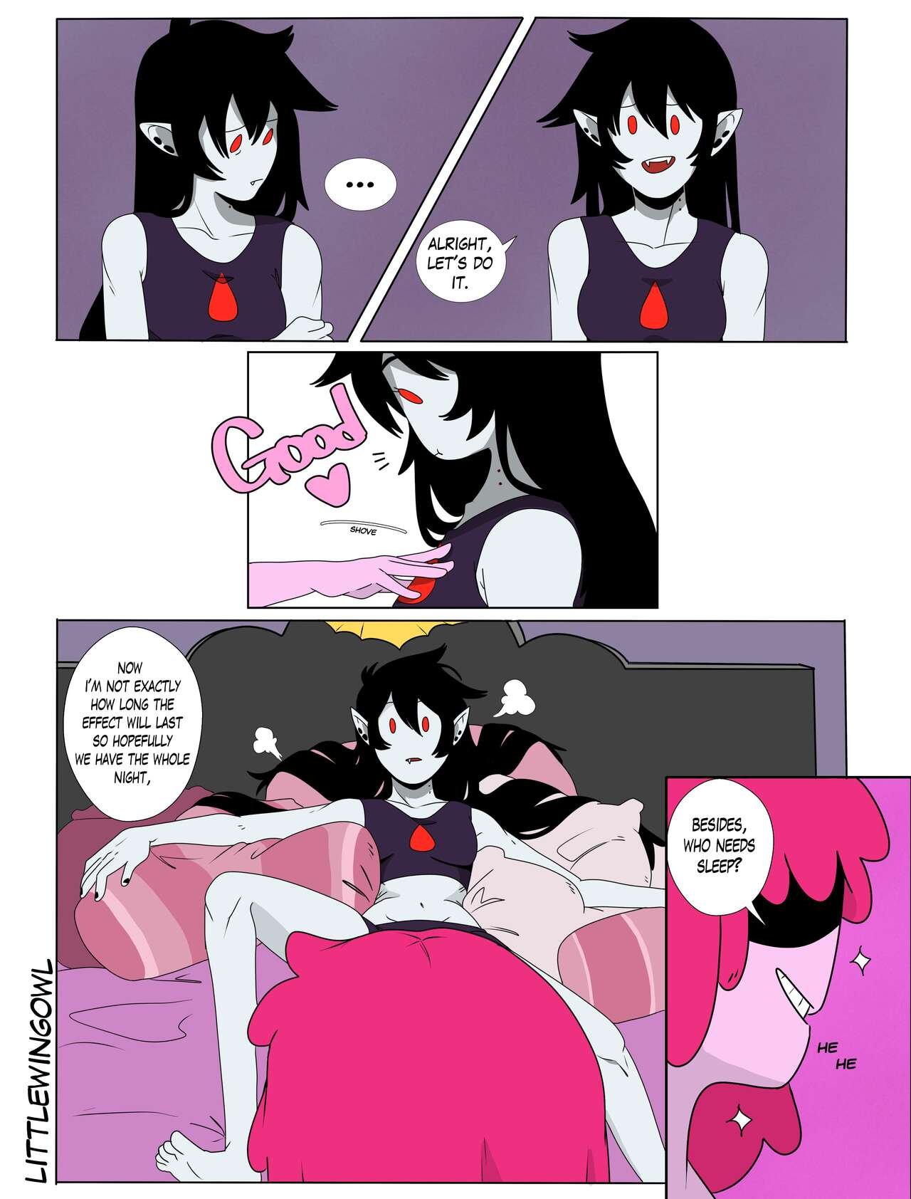 Bubbline Comic Littlewingowl 16