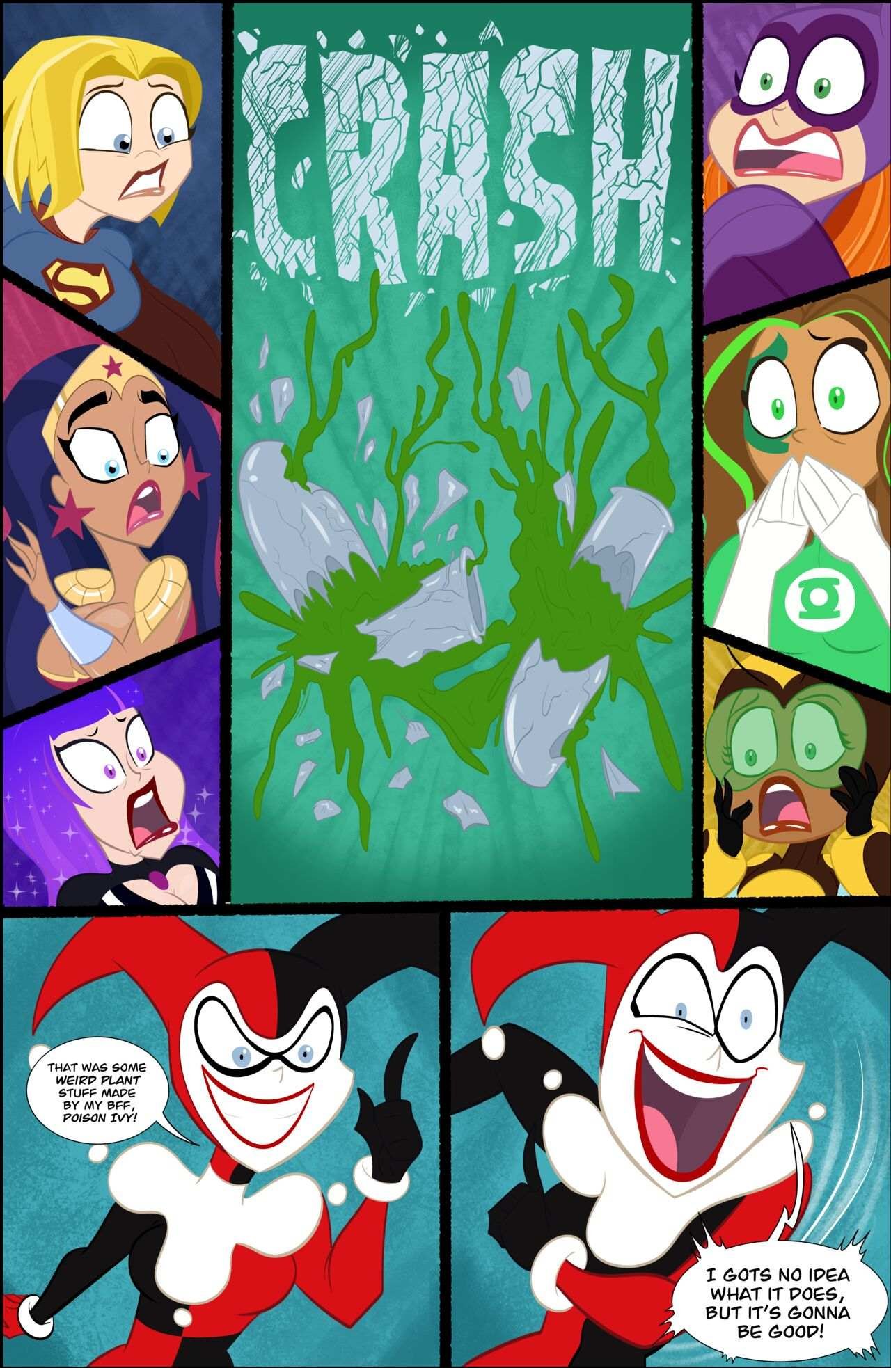 DC Super Hero Girls: Tentacletime – Ameizing Lewds - Porn Comics | LustyComix Dc Super Hero Girls. Tentacletime Ameizing Lewds 07