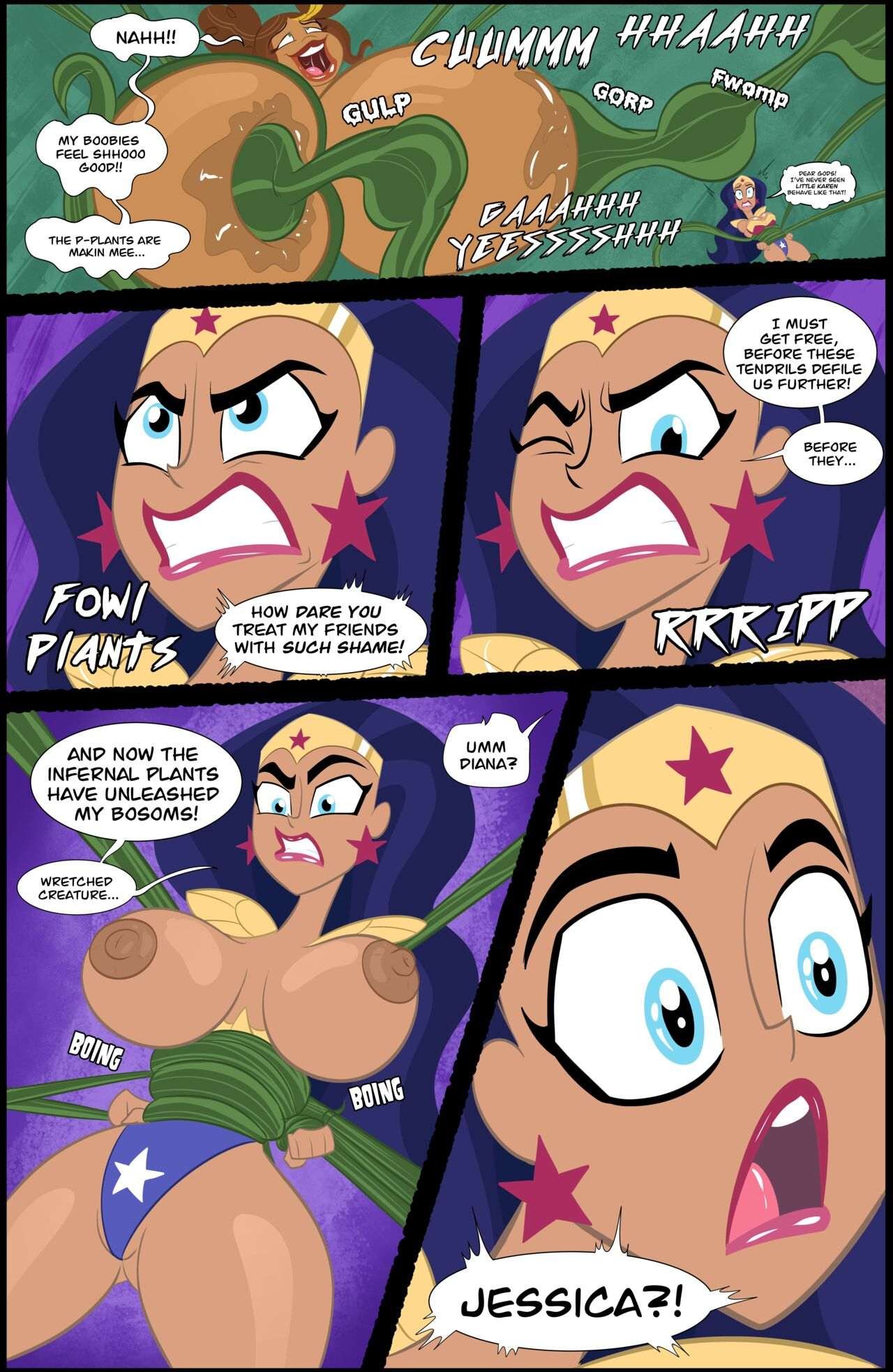 DC Super Hero Girls: Tentacletime – Ameizing Lewds - Porn Comics | LustyComix Dc Super Hero Girls. Tentacletime Ameizing Lewds 14