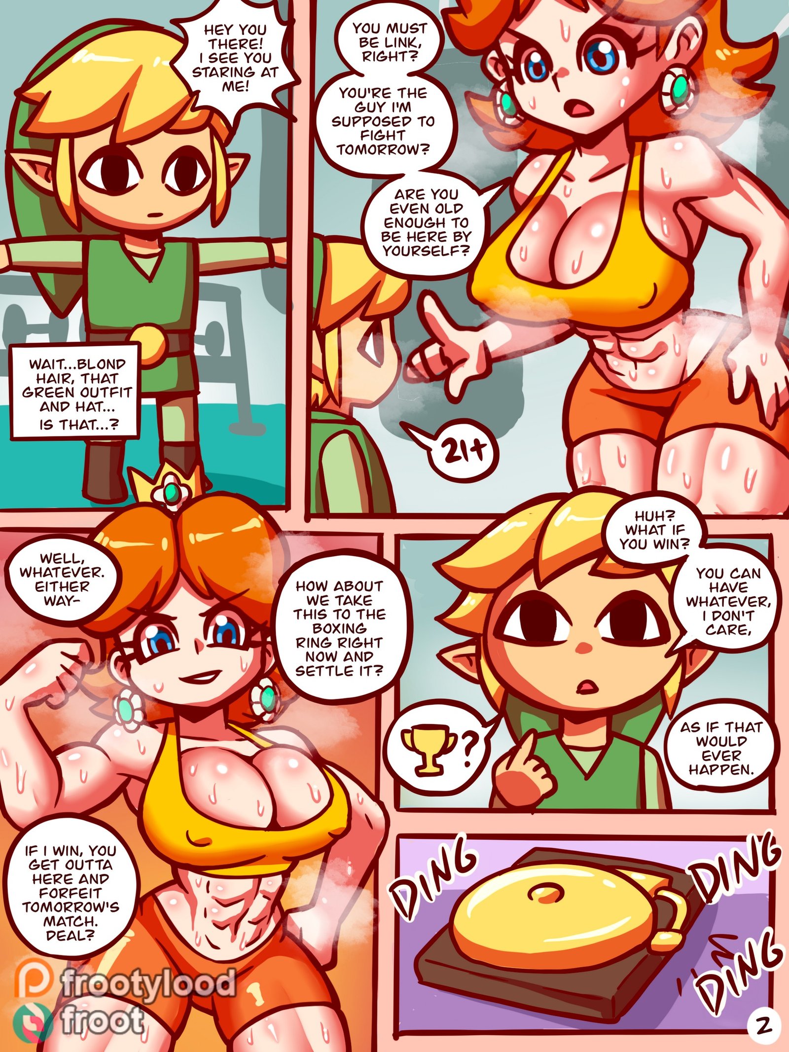 Daisy Comic Mossy Froot 02
