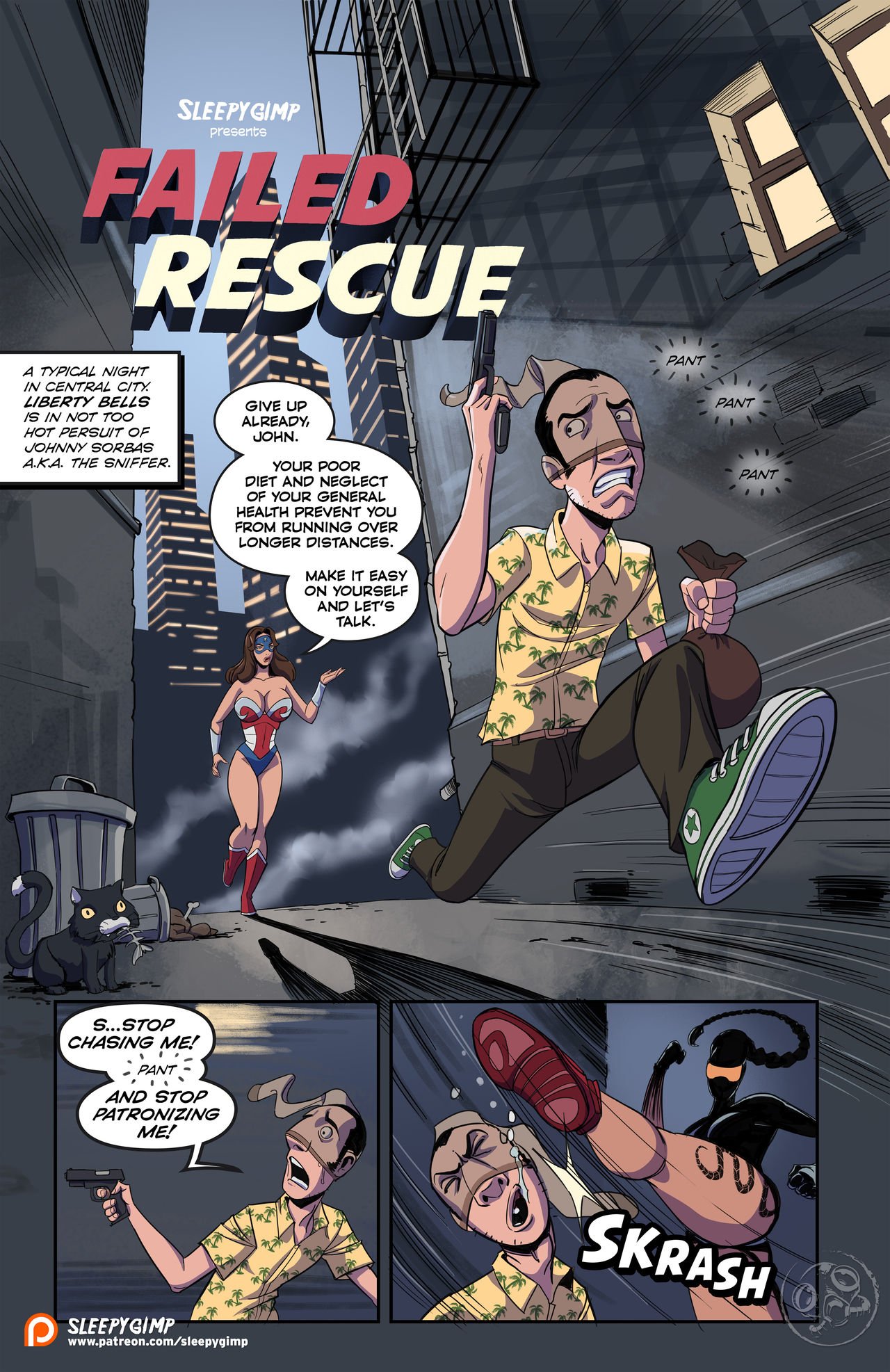 Failed Rescue – SleepyGimp - Porn Comics | LustyComix Failed Rescue Sleepygimp 02