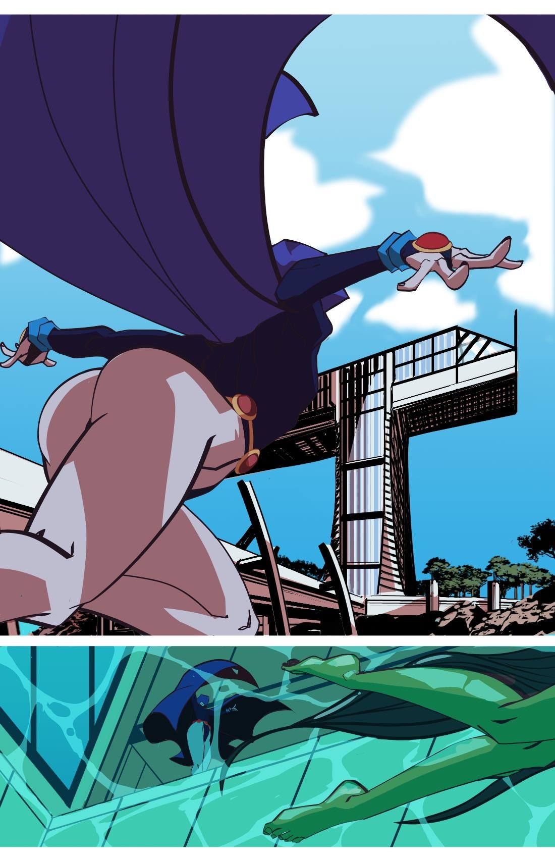 Fast Times at Titans Tower – BatNipsForever - Teen Titans Porn | LustyComix Fast Times At Titans Tower Batnipsforever 02