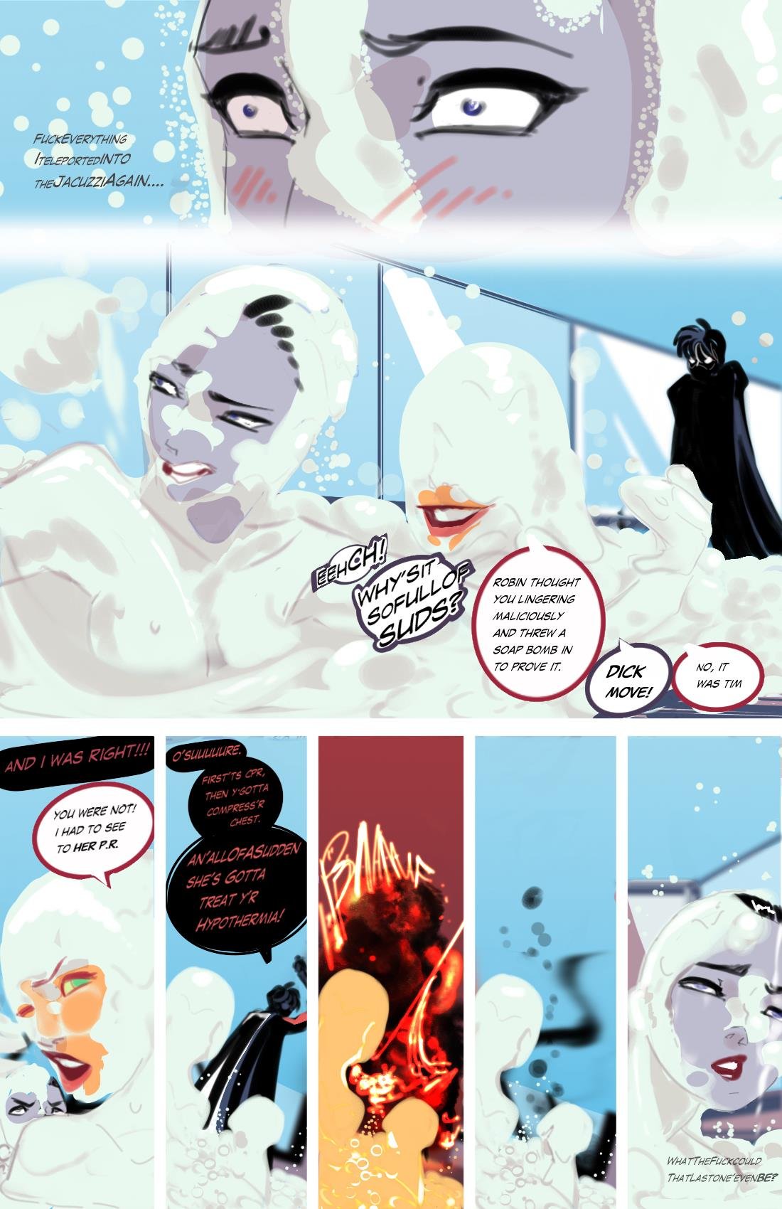 Fast Times at Titans Tower – BatNipsForever - Teen Titans Porn | LustyComix Fast Times At Titans Tower Batnipsforever 35