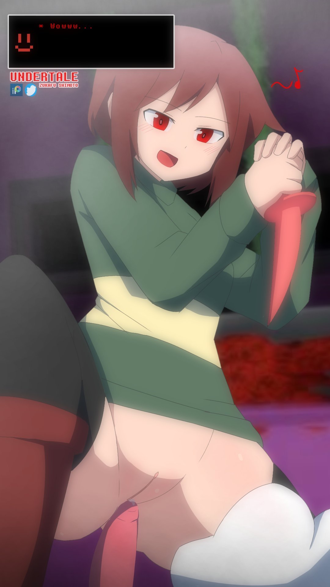 Frisk’s Bottomless Run – Shimoto Zukafu - Porn Comics | LustyComix Frisks Bottomless Run – Shimoto Zukafu 17