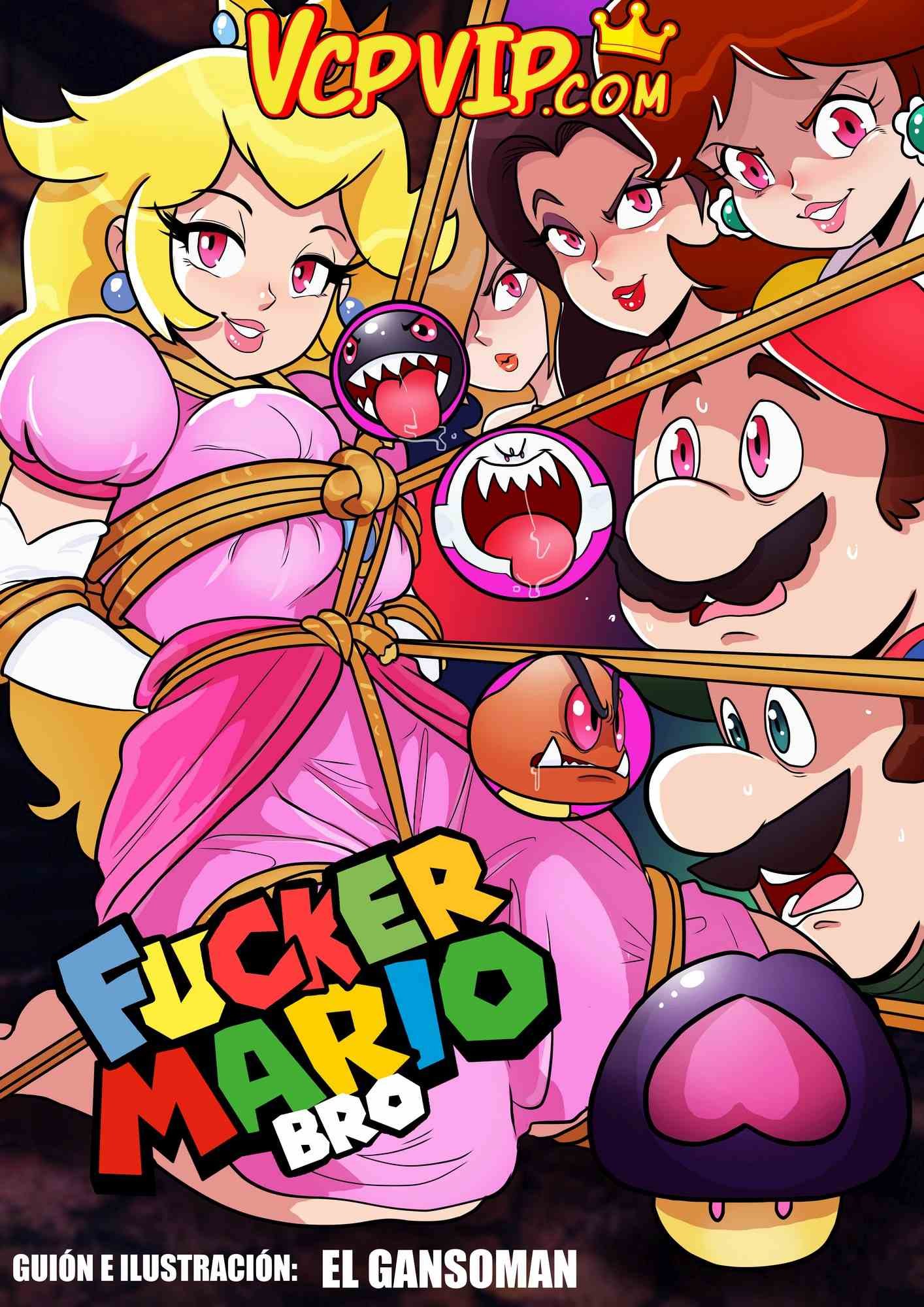 Fucker Mario Bros – Gansoman - Porn Comics | LustyComix Fucker Mario Bros – Gansoman 1