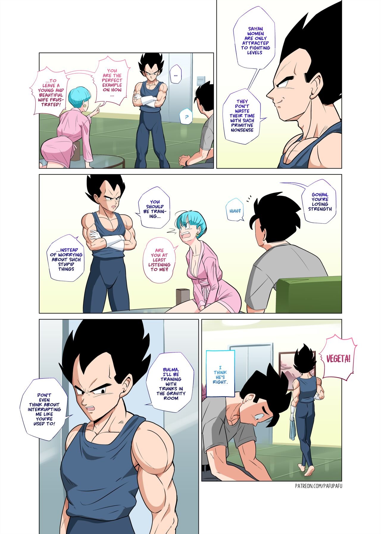 Gohan vs Bulma – PafuPafu - Dragon Ball Porn | LustyComix Gohan Vs Bulma Pafupafu 07