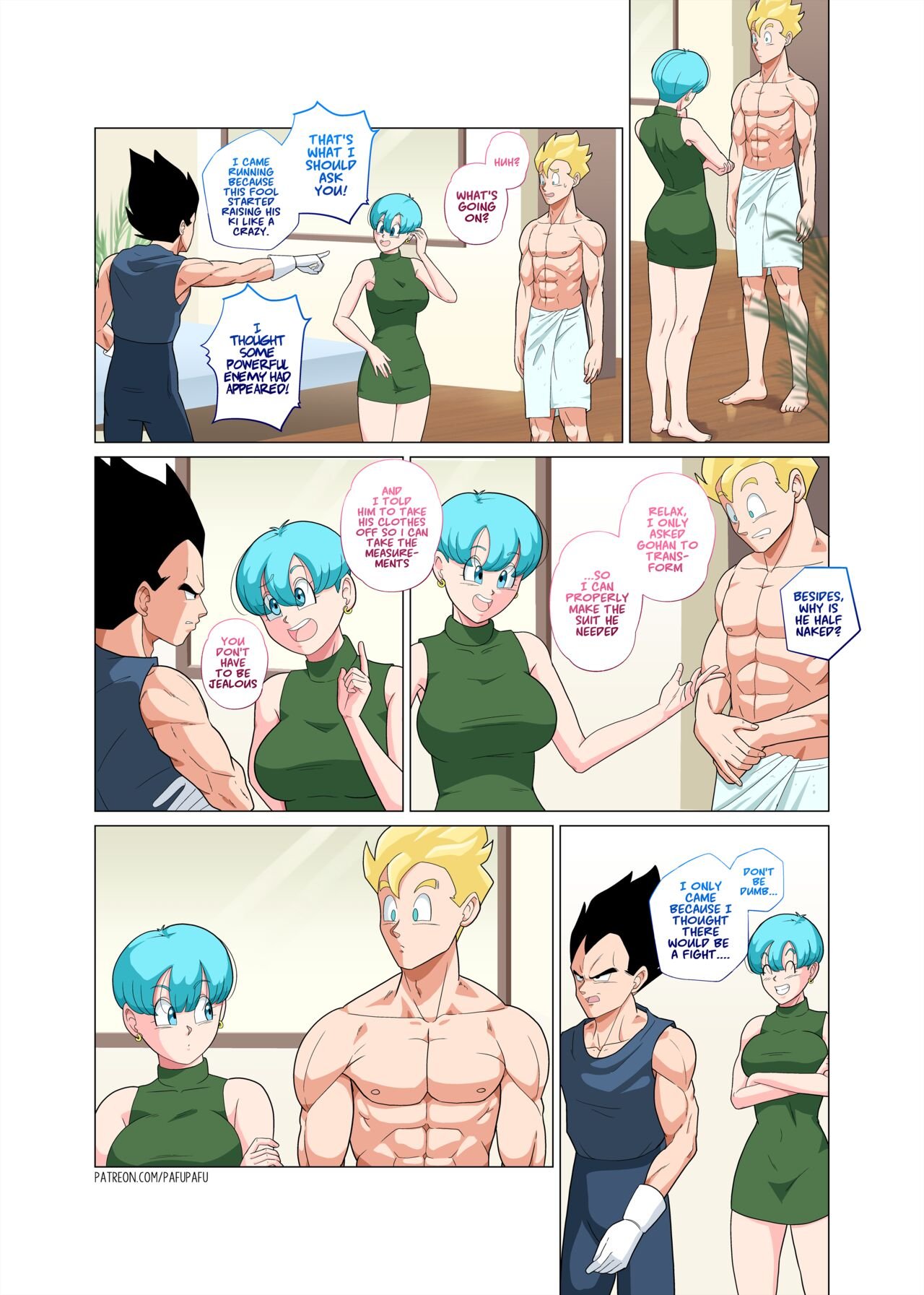 Gohan vs Bulma – PafuPafu - Dragon Ball Porn | LustyComix Gohan Vs Bulma Pafupafu 35