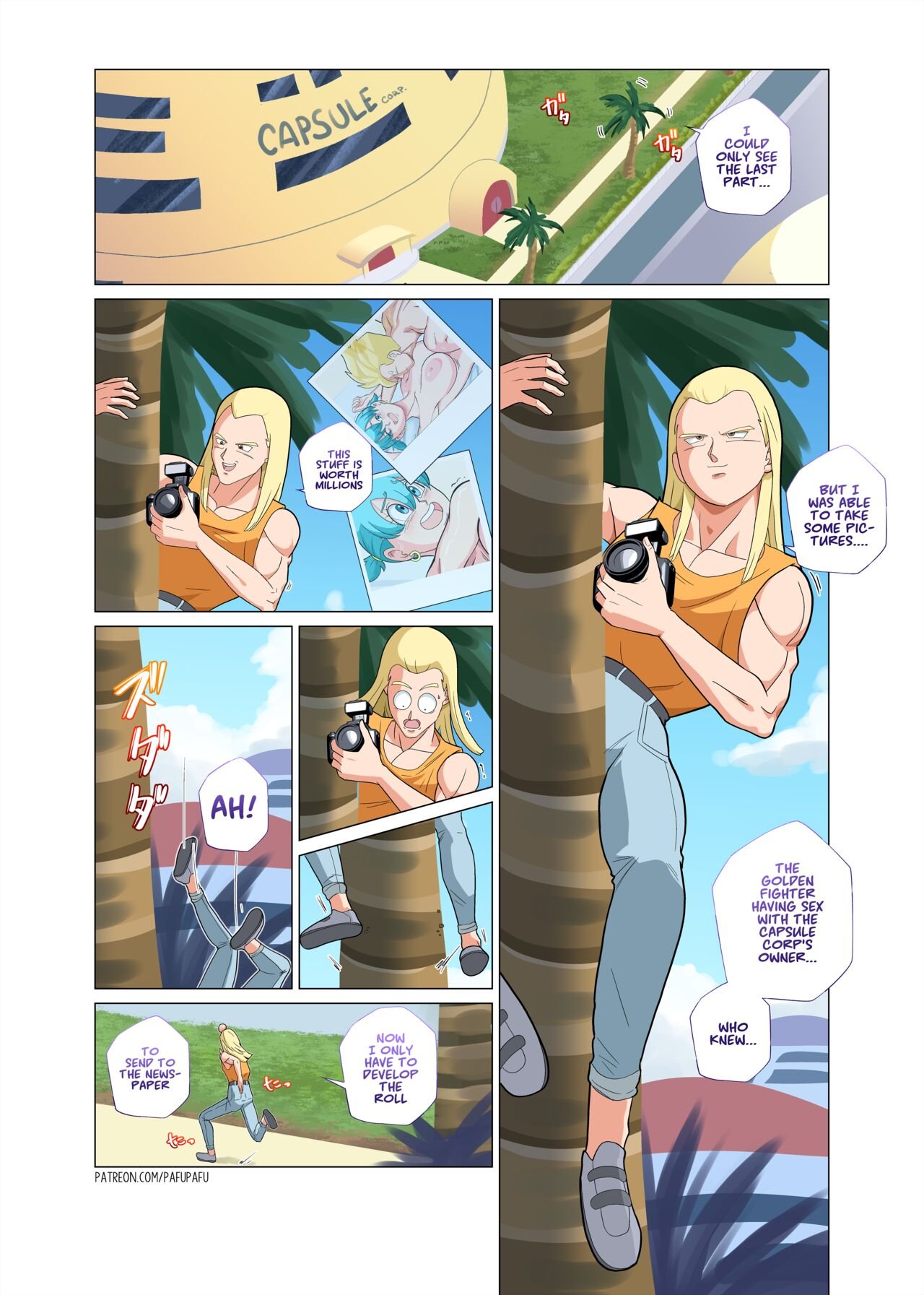 Gohan vs Bulma – PafuPafu - Dragon Ball Porn | LustyComix Gohan Vs Bulma Pafupafu 36