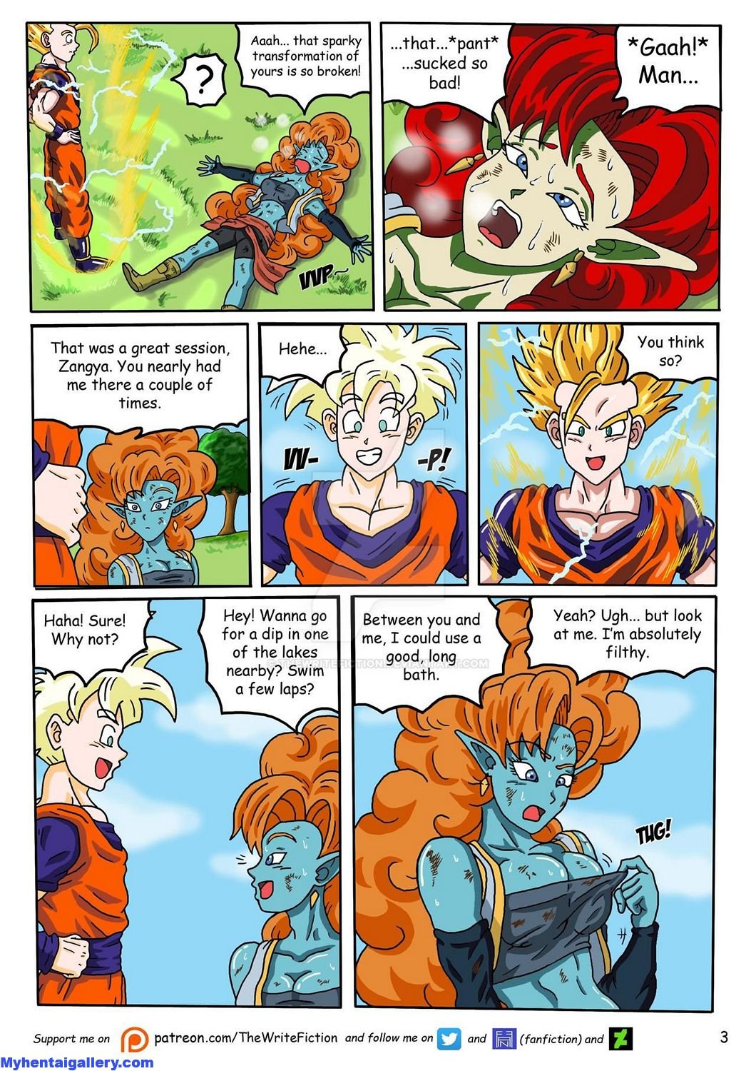 Golden Age: Fiery Lake – thewritefiction - Dragon Ball Porn | LustyComix Golden Age. Fiery Lake Thewritefiction 04