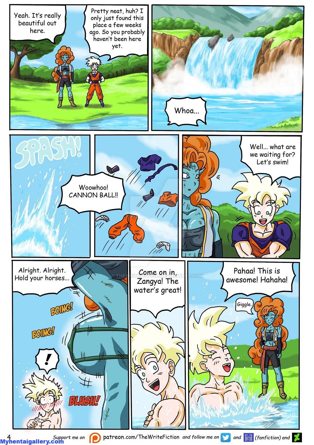 Golden Age: Fiery Lake – thewritefiction - Dragon Ball Porn | LustyComix Golden Age. Fiery Lake Thewritefiction 05