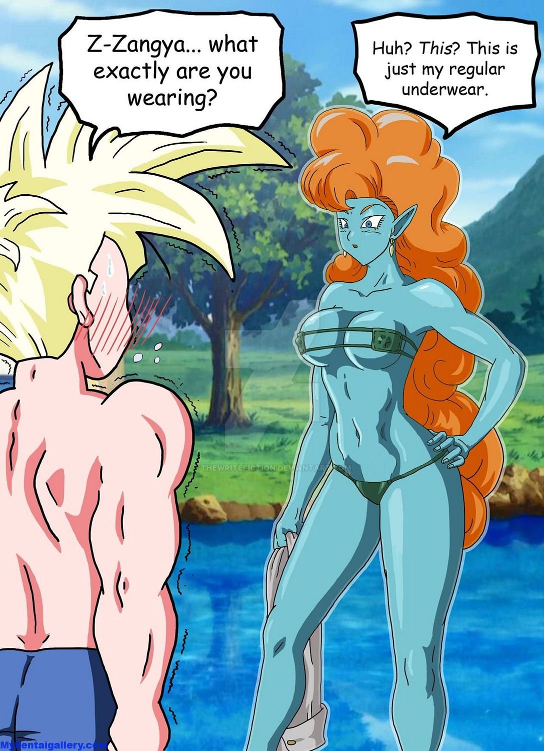 Golden Age: Fiery Lake – thewritefiction - Dragon Ball Porn | LustyComix Golden Age. Fiery Lake Thewritefiction 06