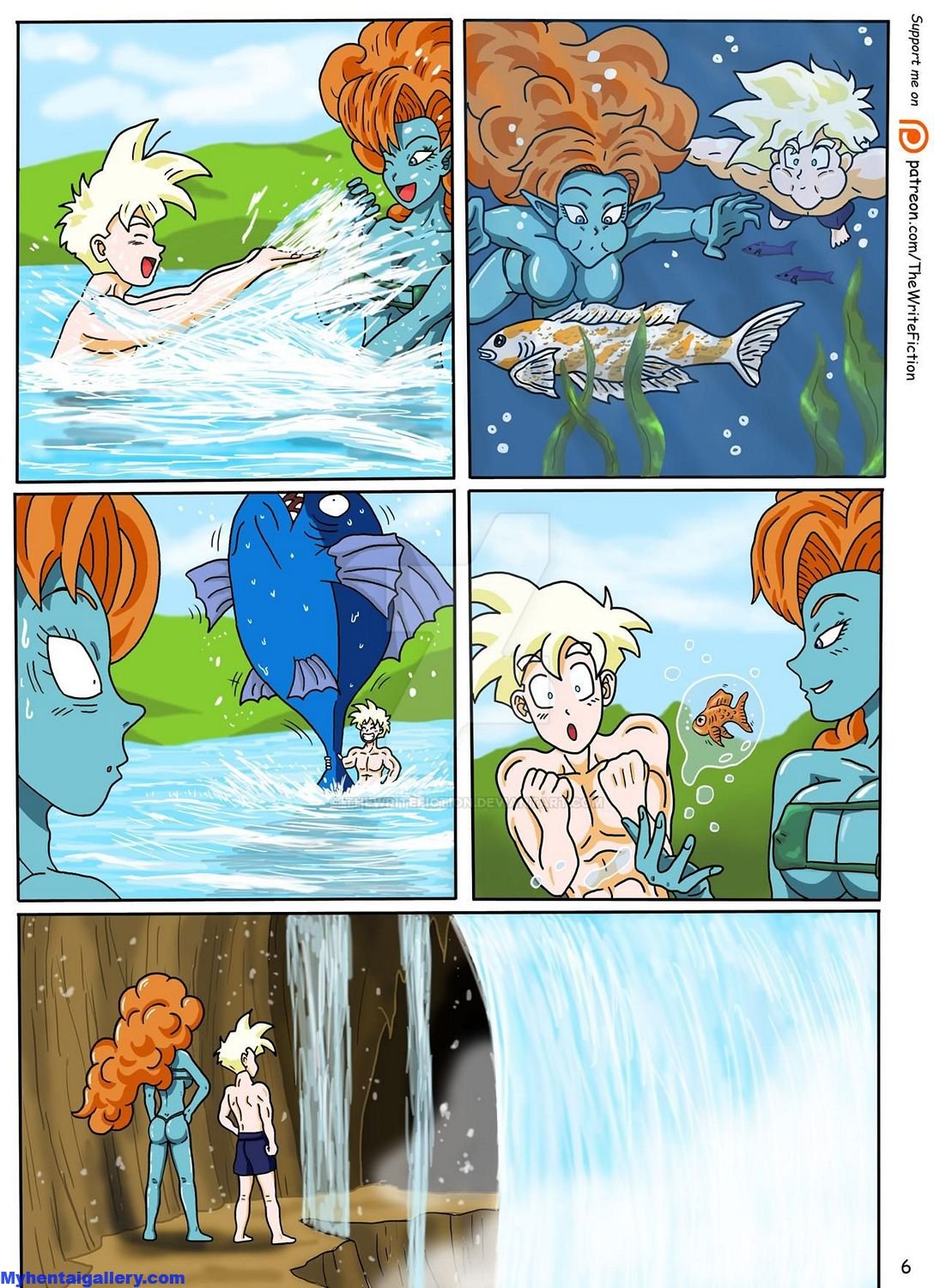 Golden Age: Fiery Lake – thewritefiction - Dragon Ball Porn | LustyComix Golden Age. Fiery Lake Thewritefiction 08