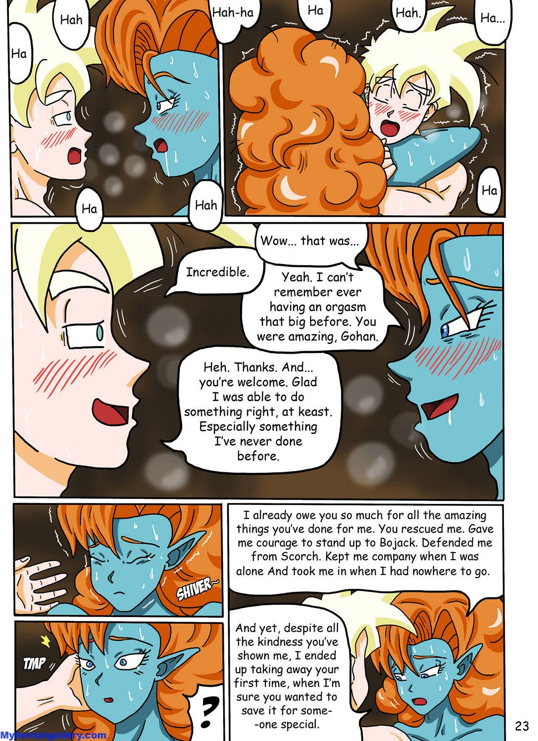 Golden Age: Fiery Lake – thewritefiction - Dragon Ball Porn | LustyComix Golden Age. Fiery Lake Thewritefiction 25