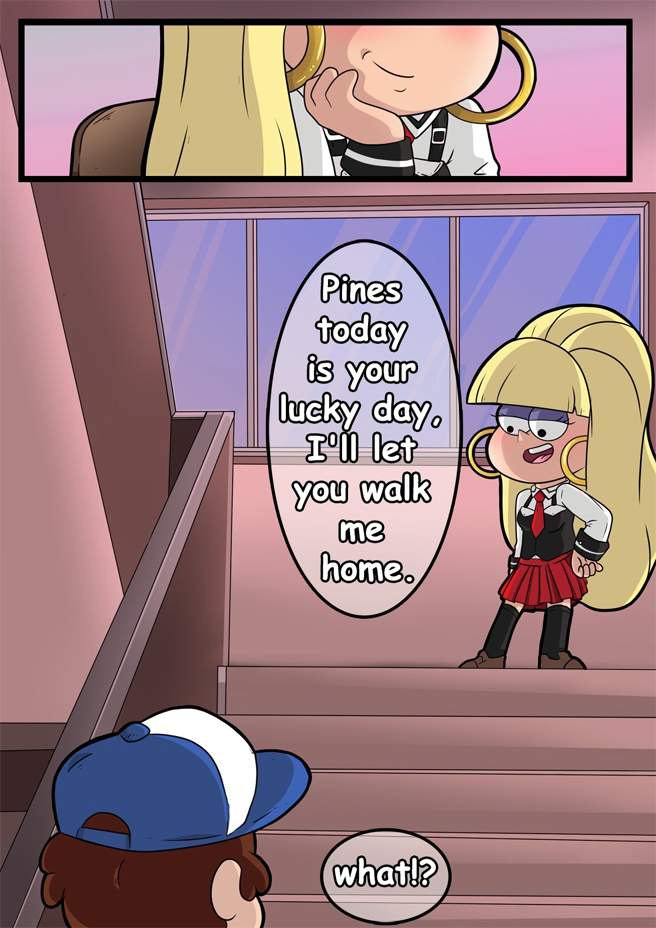 Gravity Falls and Bible Black – Indecente - Porn Comics | LustyComix Gravity Falls And Bible Black Indecente Creatividad 03