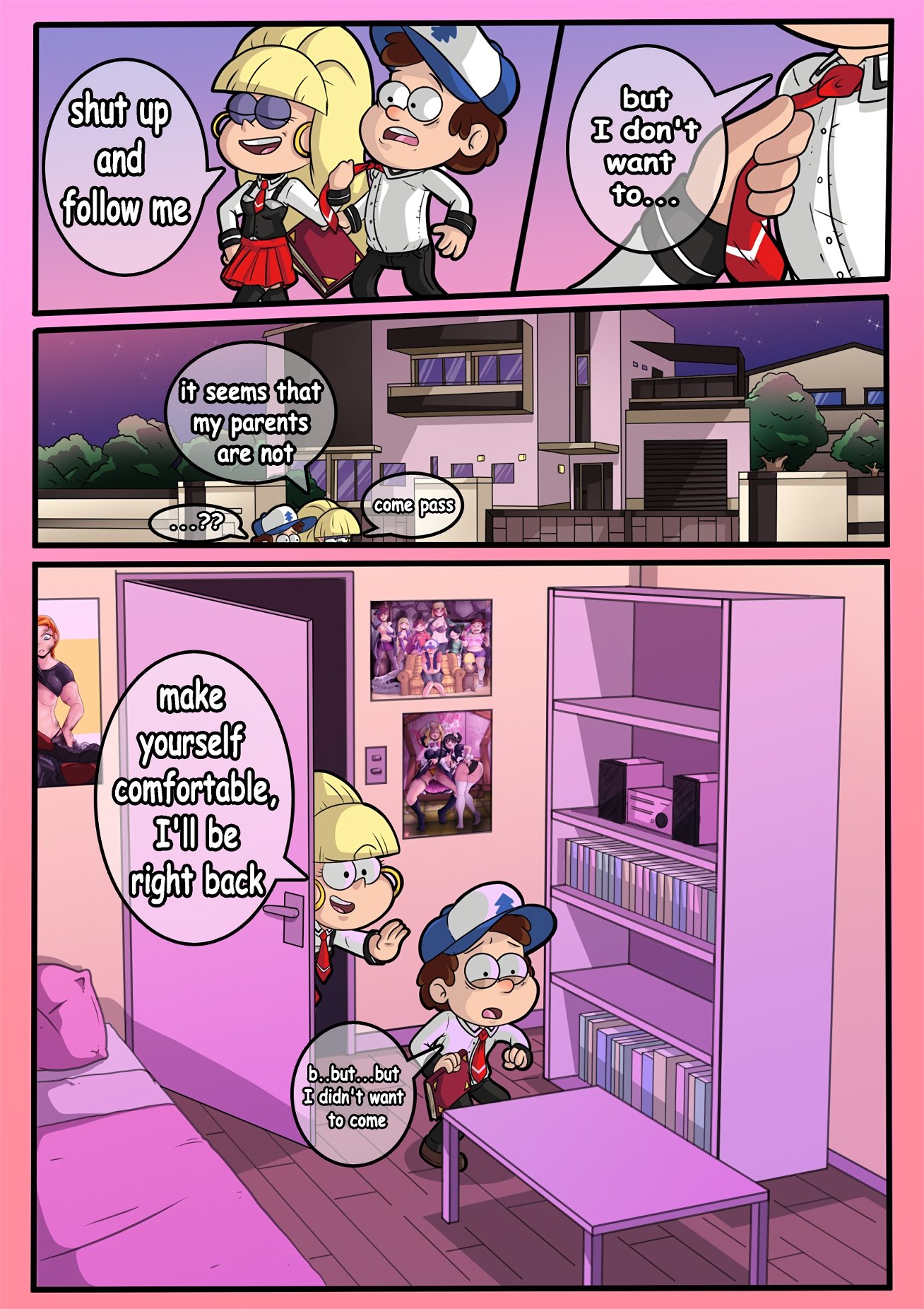 Gravity Falls and Bible Black – Indecente - Porn Comics | LustyComix Gravity Falls And Bible Black Indecente Creatividad 04