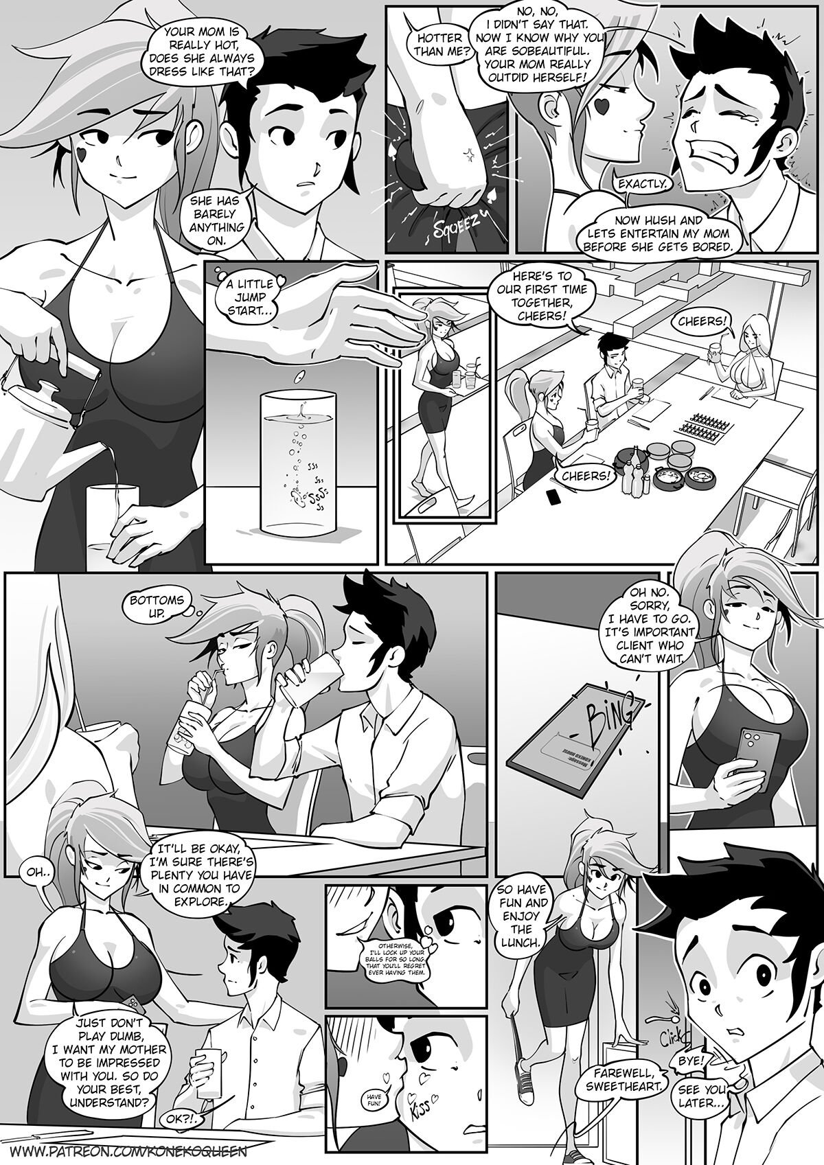 Left a good impression 1 – Koneko Queen - Hentai Manga | LustyComix Left A Good Impression 1 Koneko Queen 06